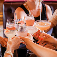 illustration cocktails